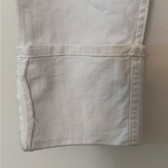 NEW Hudson Muse Crop Skinny 5โ Cuff White Jeans - Picture 4 of 12